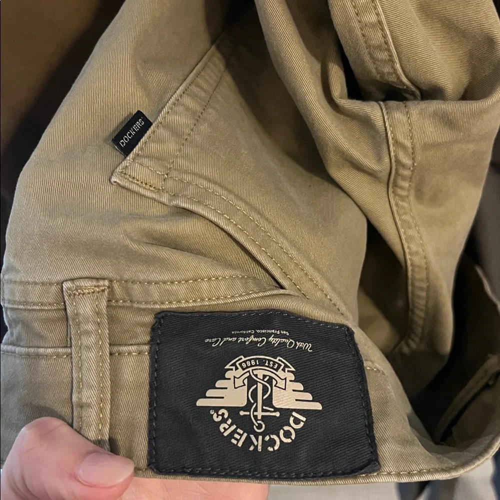 Dockers Jean Cut Khaki All Seasons Tech Mens Straight Fit Pant 34X30 - Picture 4 of 7